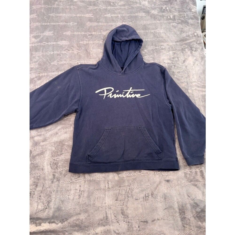 Primitive Skateboards Boys' Streetwear Hoodie - Navy, Size Medium